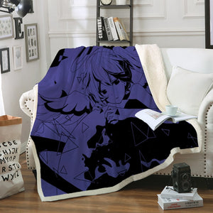 Hatsune Miku Fairy Style Sketch Art Vocaloid Blanket