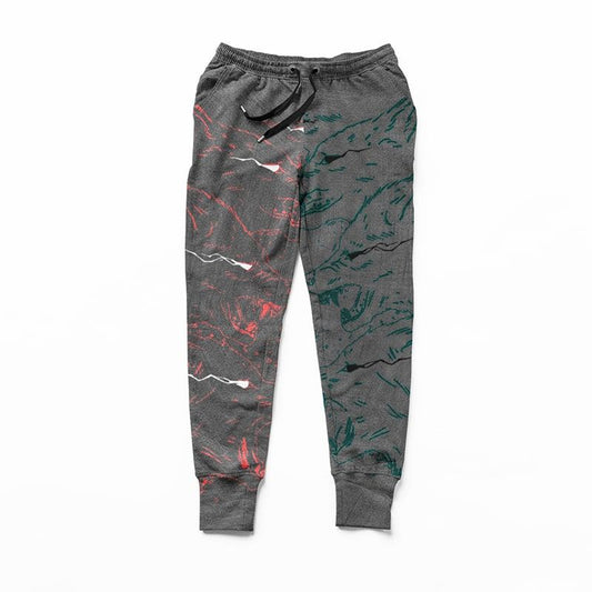 Hell Hounds All Over Brushed Jujutsu Kaisen Sweatpants Joggers-Joggers-Activewear,Joggers,Jujutsu Kaisen,Jujutsu Kaisen Joggers,Sweatpants