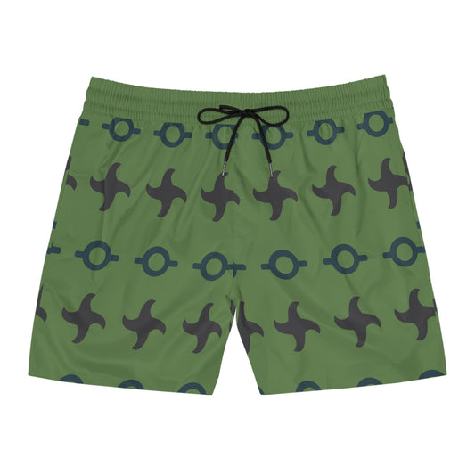 Hidden Leaf Village Shurikan Blend Naruto Swim Shorts
