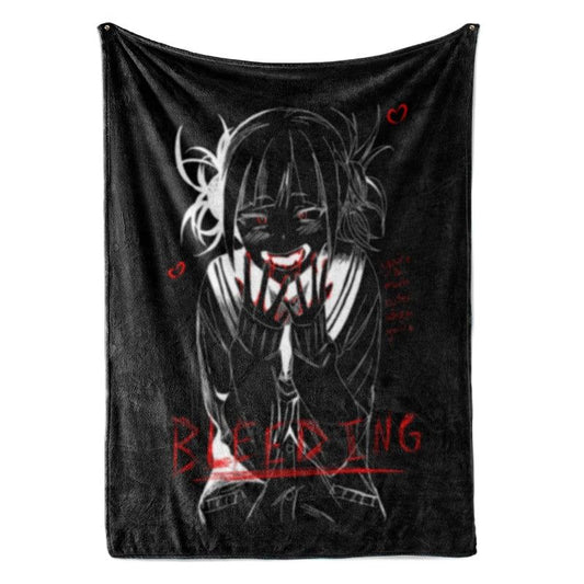 Himoko Toga Crazy Drak Brushed My Hero Academia Blanket-My Hero Academia-Blanket,My Hero Academia,My Hero Academia Blanket