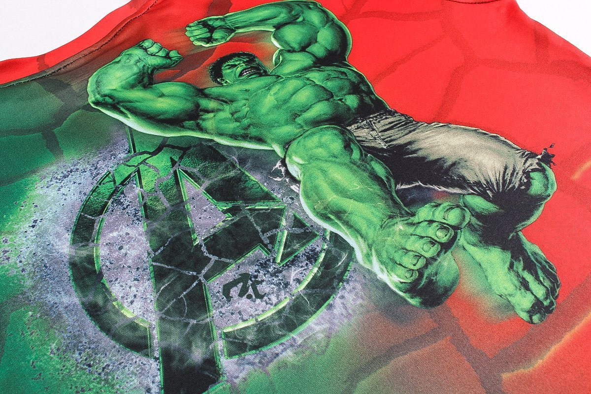 Hulk Cool Red And Green 3D Printed Hulk Long Sleeve Shirt