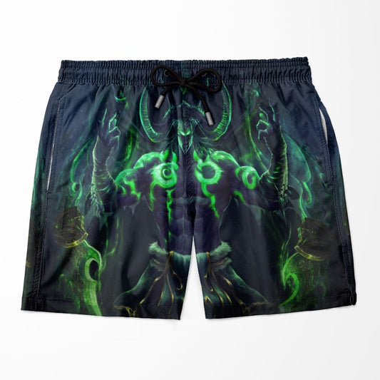Illidan Stormrage Magic Fusion World Of Warcraft Gaming Shorts