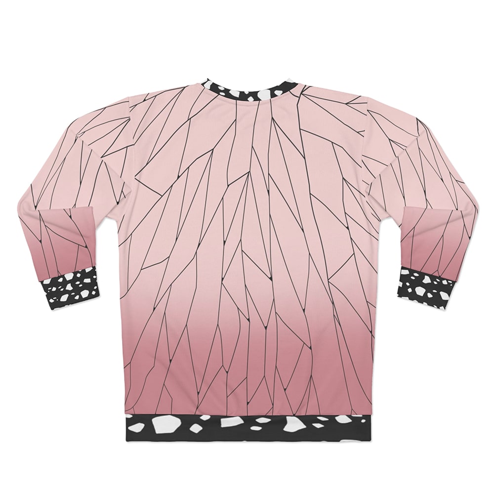 kocho Shinobu Demon Slayer Pink Pattern Sweatshirt