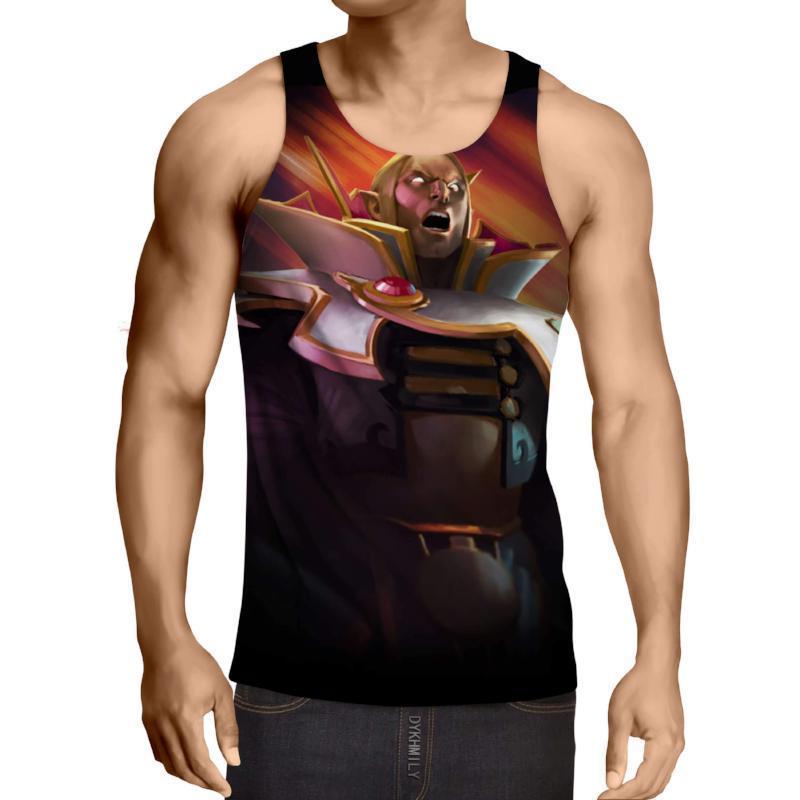 Invoker Black 3D Printed Invoker Tank Top