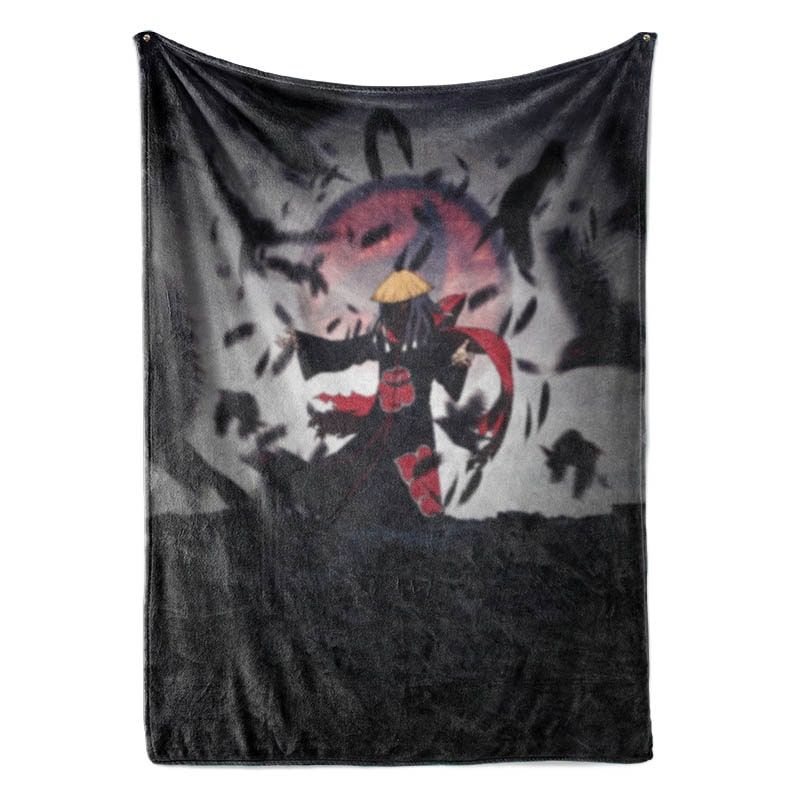 Itachi Uchiha Genjutsu All Over Naruto Blanket-Blanket-Blanket,Itachi Uchiha,Naruto,Naruto Blanket,Naruto Shippuden