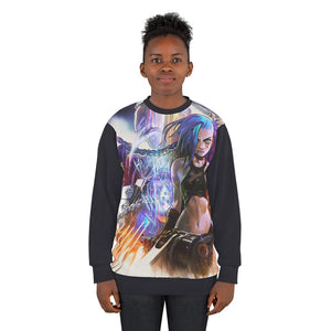 Jin VI Arcane Brushed League of Legends Sweatshirt