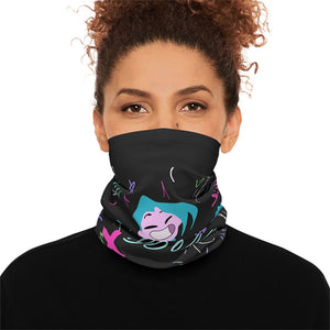 Jinx Was Here Graffit Neck Gaiter Bandana Scarf