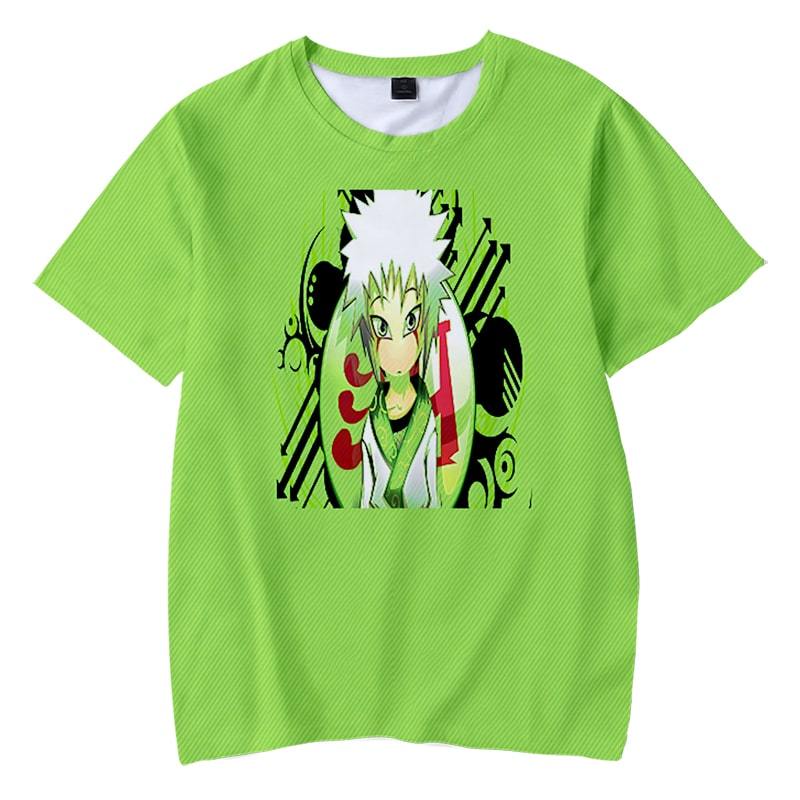 Jiraiya Childhood Art Color Brushed Naruto T-Shirt