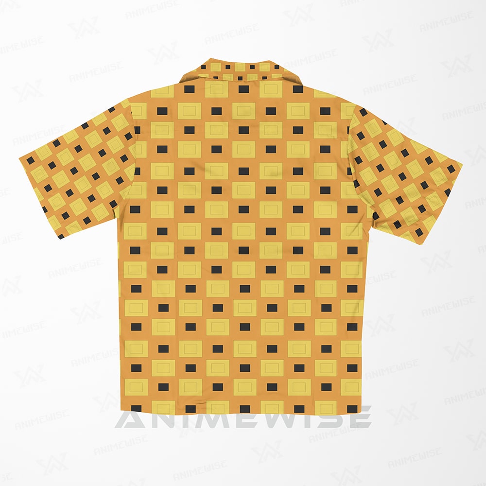 JoJo Uno Arancia JJBA Pattern Hawaiian Shirt