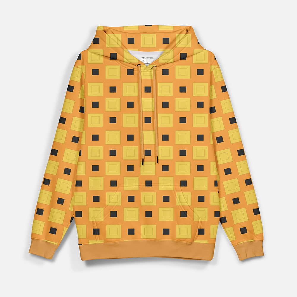 JoJo Uno Arancia JJBA Pattern Pullover Hoodie