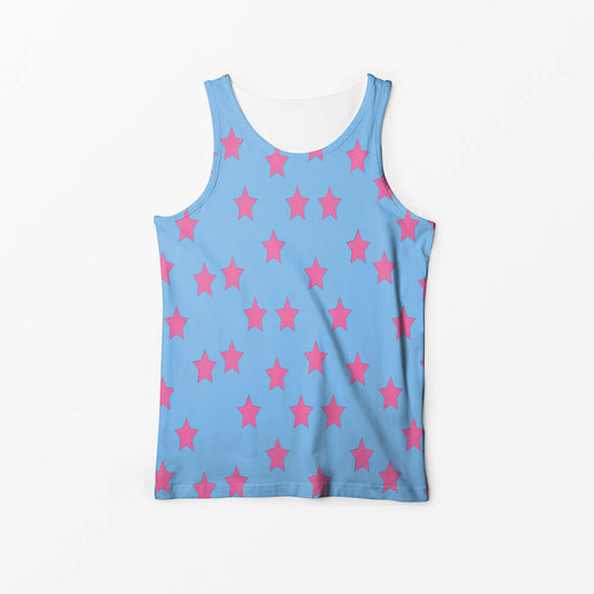 Johnny JoJo Cosplay Pattern Tank Top