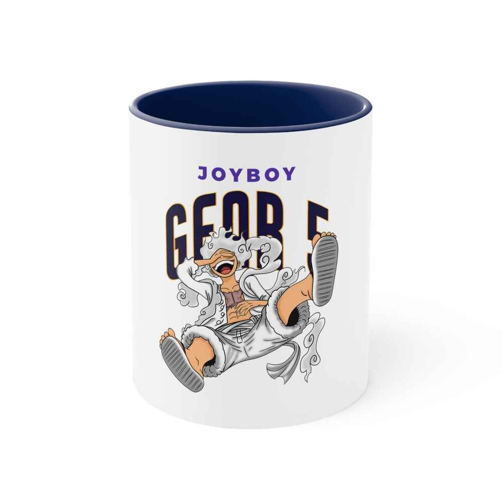 One Piece Joy Boy Luffy Gear 5 Accent Coffee Mug