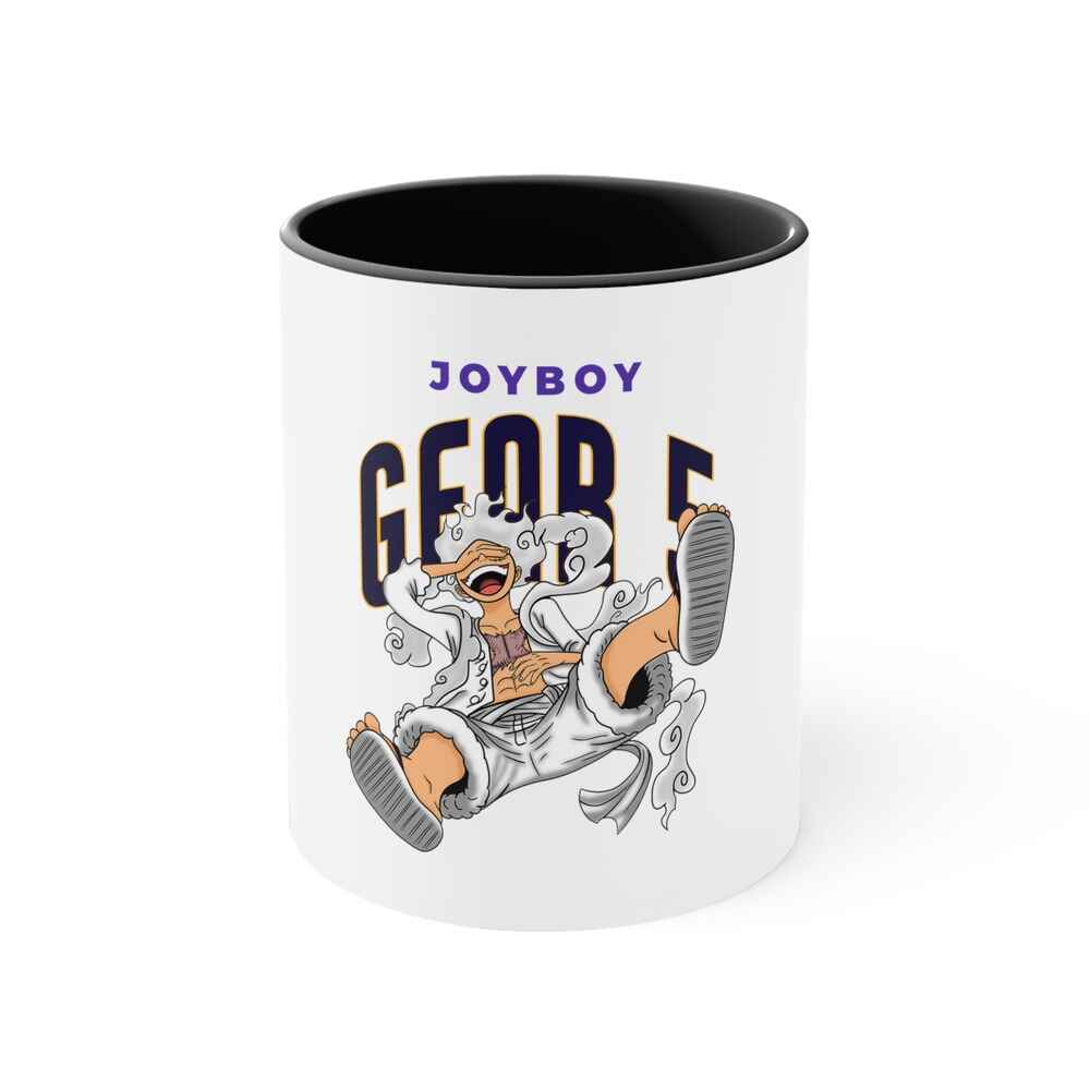 One Piece Joy Boy Luffy Gear 5 Accent Coffee Mug