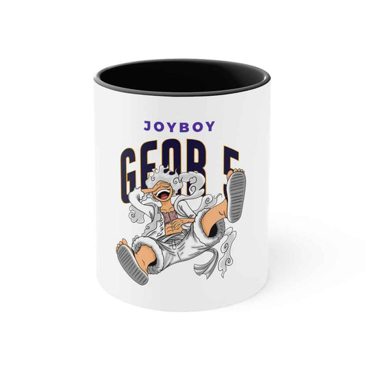 One Piece Joy Boy Luffy Gear 5 Accent Coffee Mug