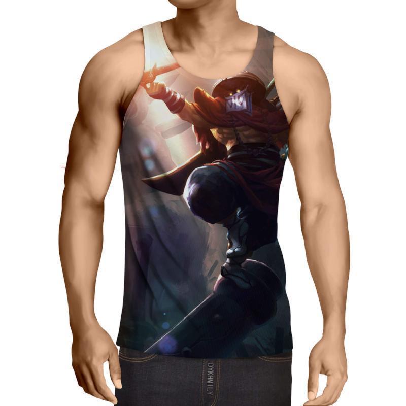 Juggernaut Balance Of BladeKeeper 3D Printed Juggernaut Tank Top - Anime Wise