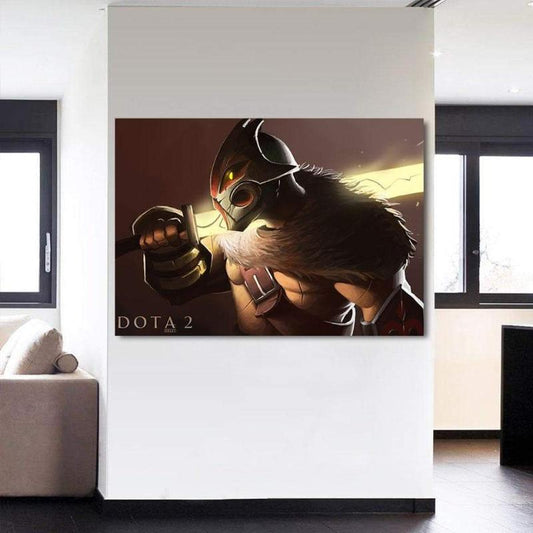 Juggernaut Brown Angry Style Canvas