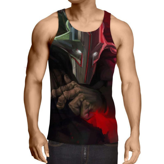Juggernaut Cool 3D Printed Juggernaut Tank Top - Anime Wise