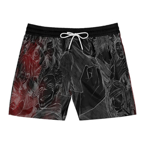 Jujtsu Kaisen All Curse Blend Board Shorts