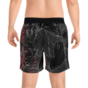 Jujtsu Kaisen All Curse Blend Board Shorts