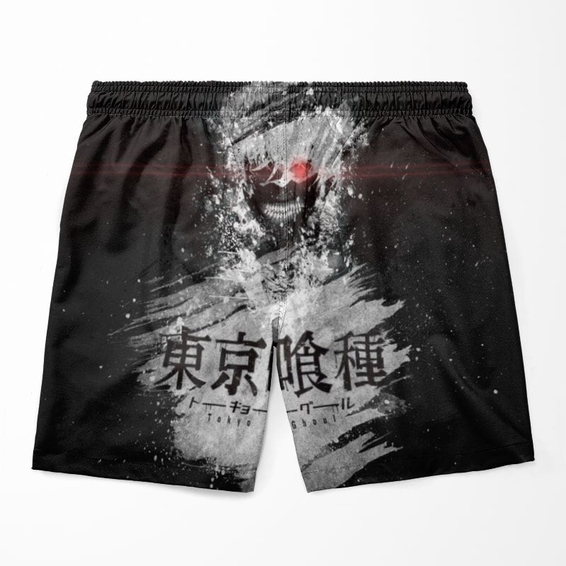 Kaneki Tokyo Ghoul Dimond Brushed Tokyo Ghoul Shorts