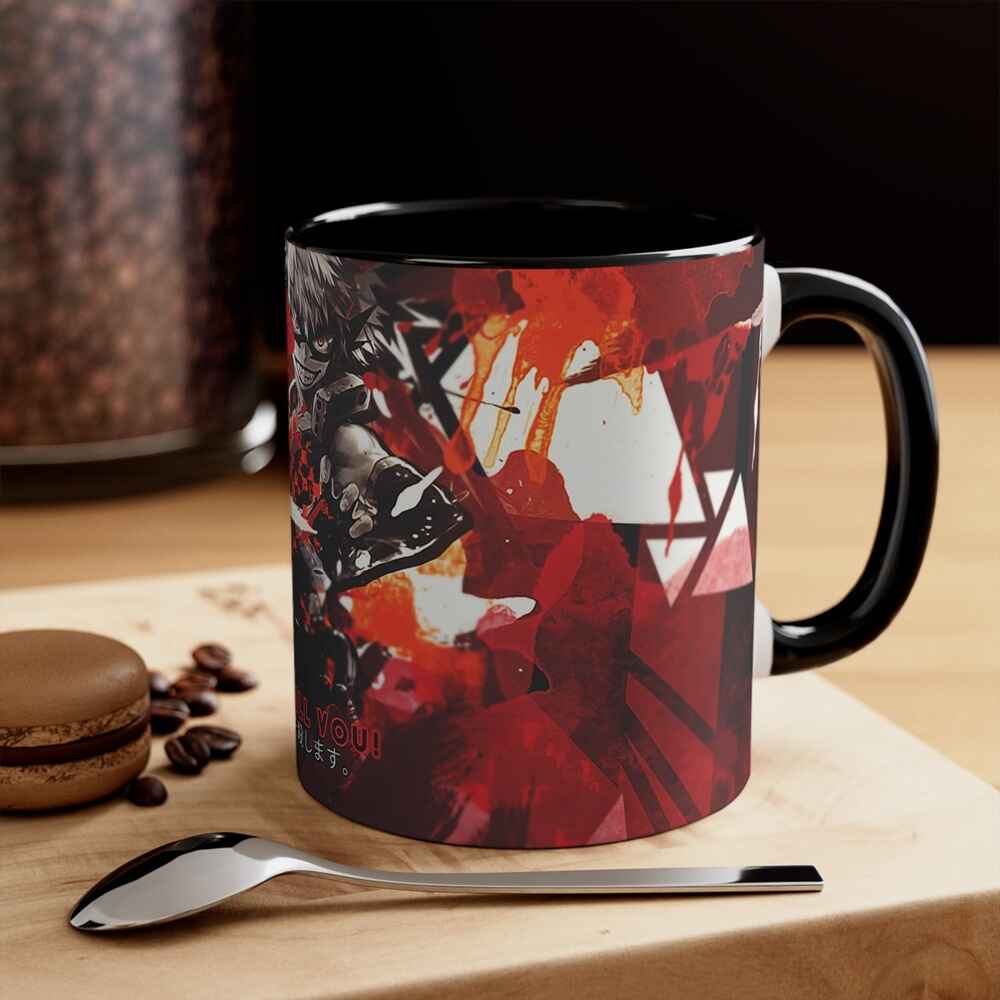 Katsuki Bakugou I Will Kill You My Hero Academia Accent Coffee Mug