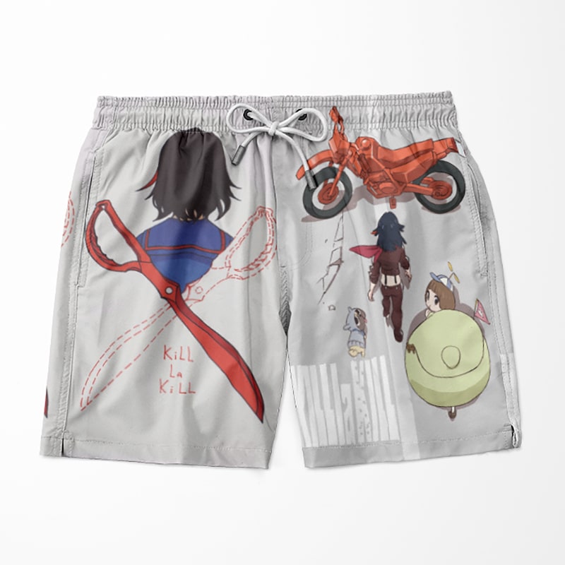 Kill La Kill Swim Trunk - Ryuko Matoi Hip Look Shorts