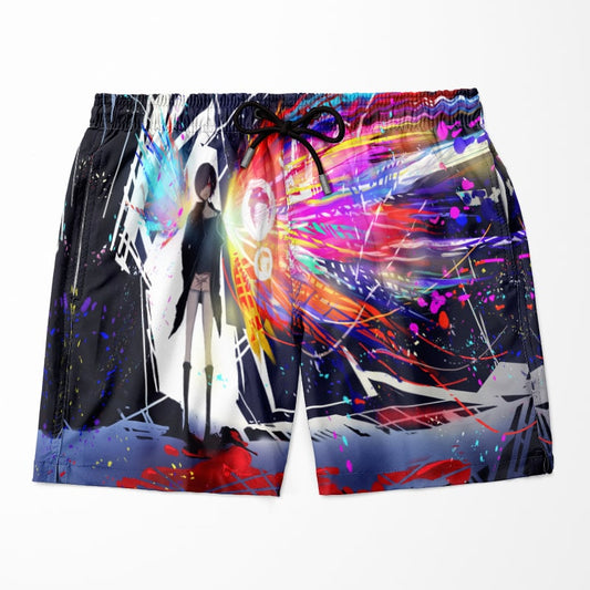 Kirishima Touka Kagune Glowing Crossover Sketch Shorts
