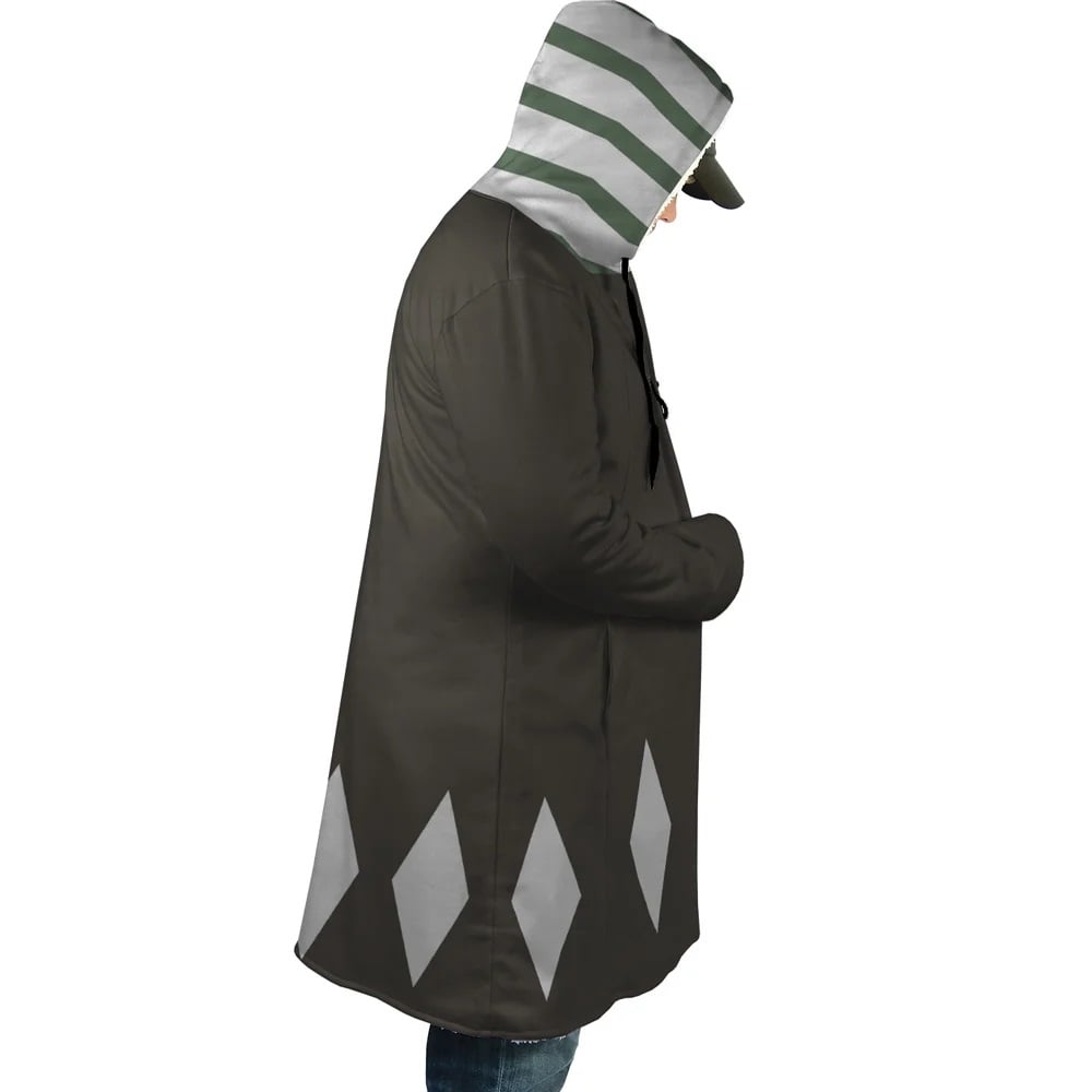 Kisuke Urahara 12th Division Captain Bleach Hooded Cloak Coat