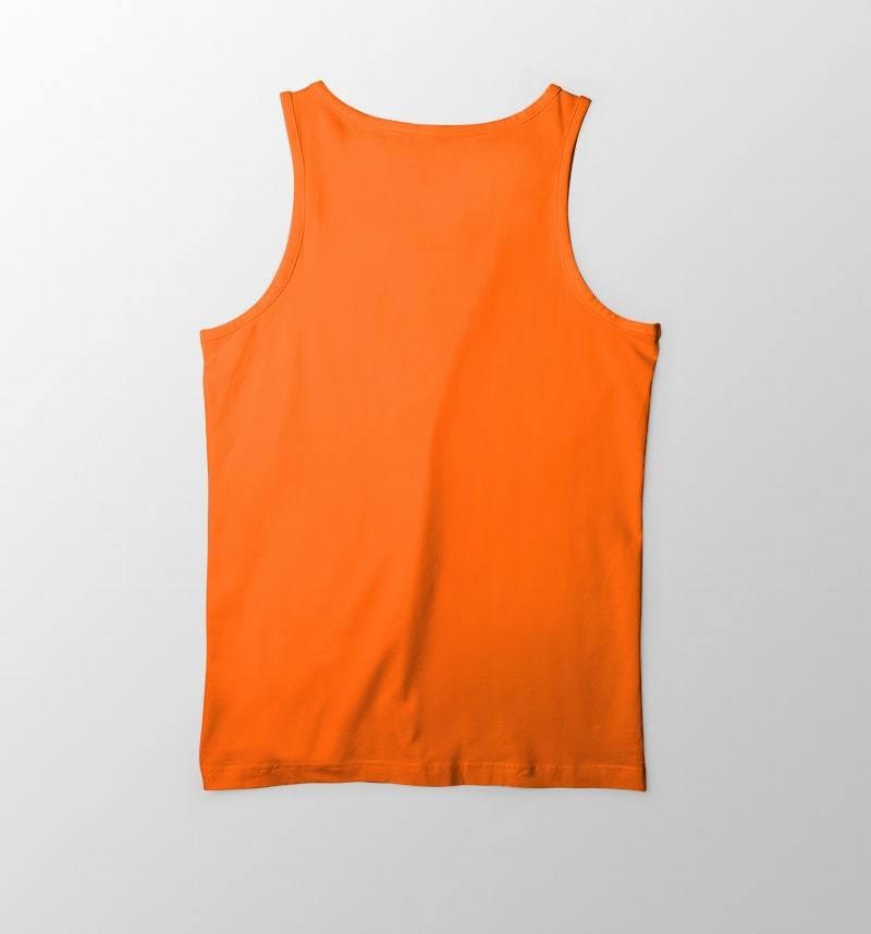 Kurama Rage Classic Orange Premium Brushed Jinchuriki Naruto Tank Top-Naruto-meta-size-chart-tank-top-size-chart,Naruto,Naruto Shippuden,Tank Tops,Vest