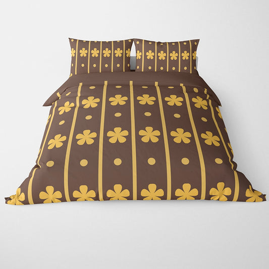 Trafalgar D. Water Law Wano Pattern One Piece Duvet Cover Set Bedding