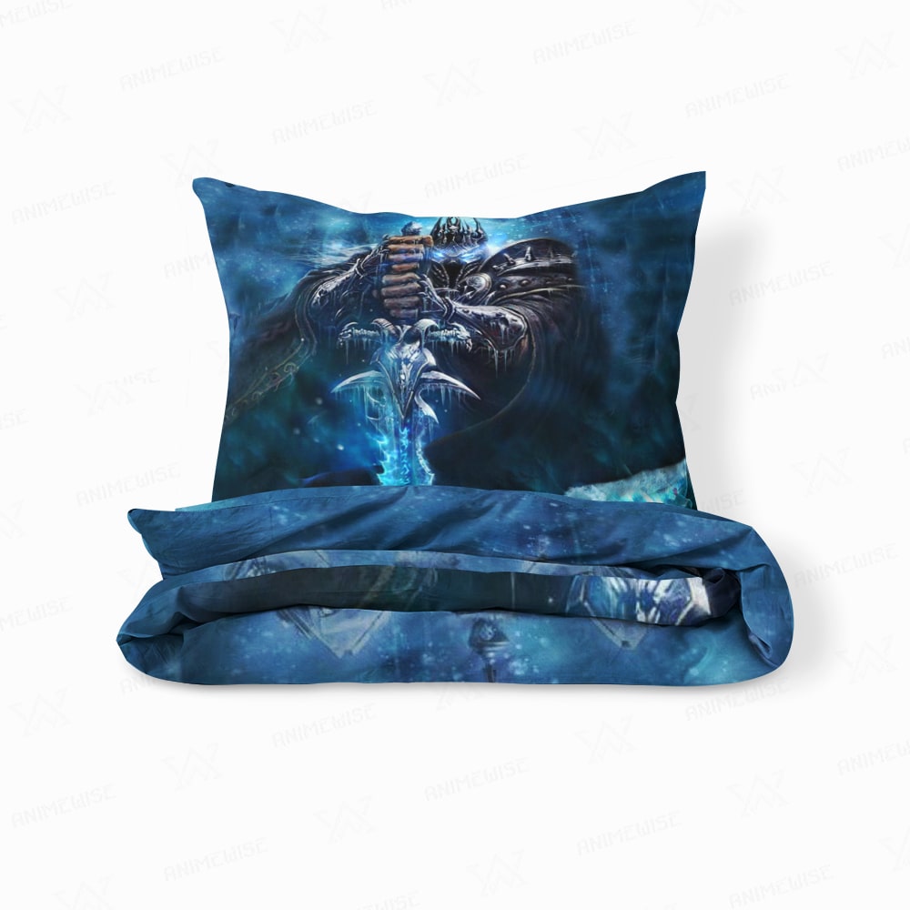 Lich King Warcraft Duvet Cover set