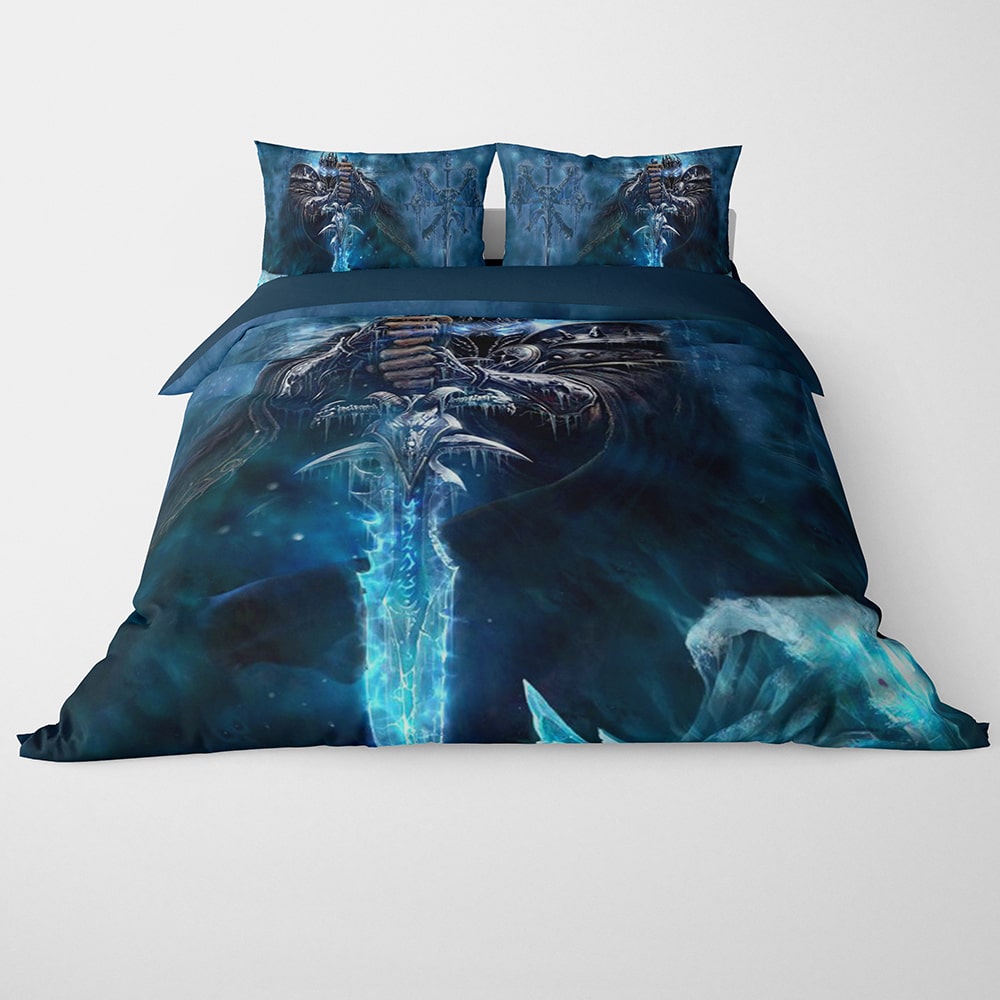 Lich King Warcraft Duvet Cover set