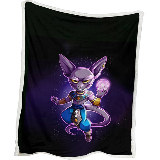 Lord Berus Universe Embossed Blanket Dragon Ball Blanket