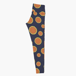 Luffy Dressrosa Sunshine Island Arc One Piece Pattern Leggings