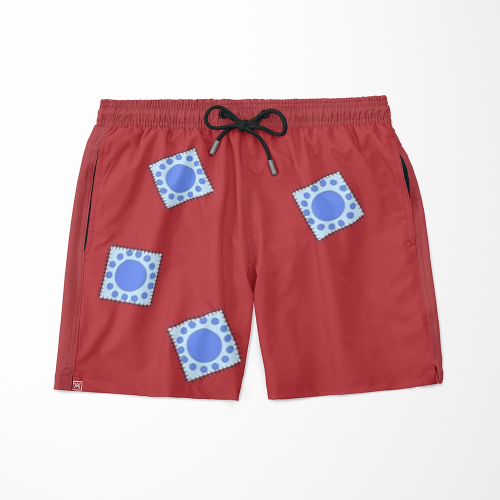 Luffy Wano Country Arc One Piece Board Shorts 