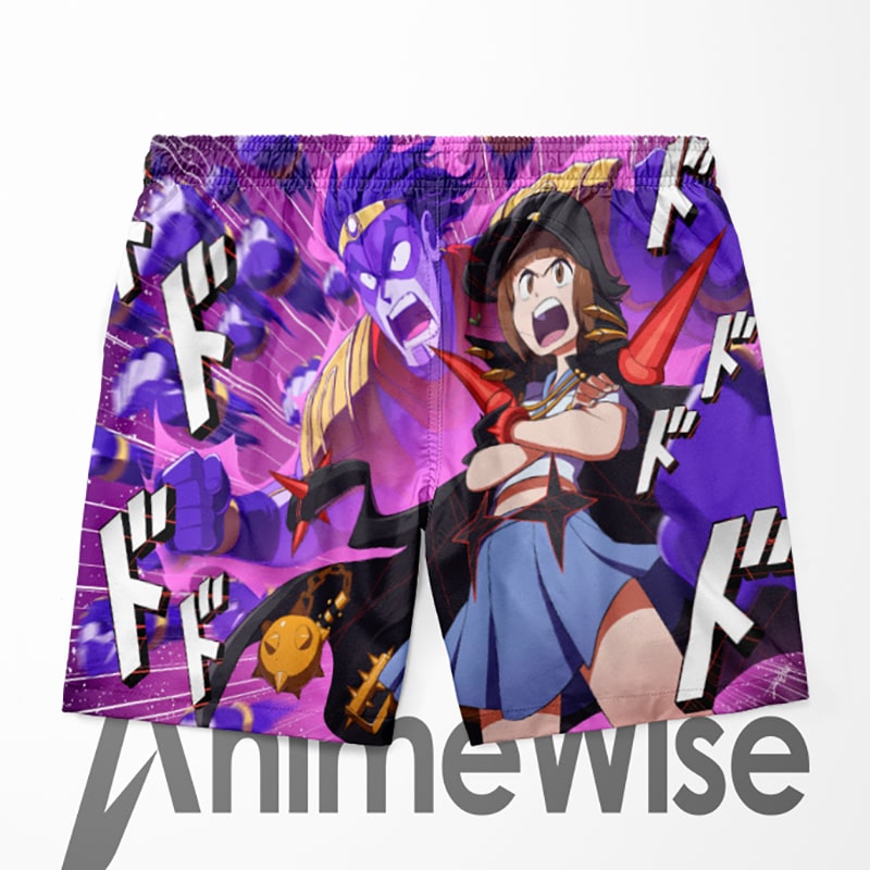 Mako Two Star Goku Uniform Tsumugu Kinagase Self Embossed Shorts