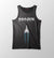 MAss Effect Discovery Dark Brushed Gaming Tank Top