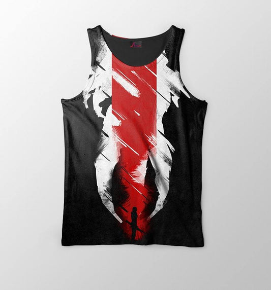 Mass Effect Premium Brushed Gaming Tank Top