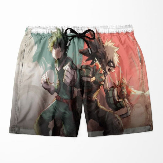 My Hero Academia Midoriya Bokugo Hero Team Fusin BNHA Shorts