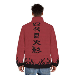 Minato Namakaze 4th Hokage Puffer Jacket