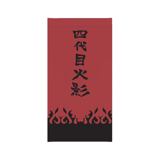 Minato Namakaze Naruto Midweight Neck Gaiter Bandana Scarf