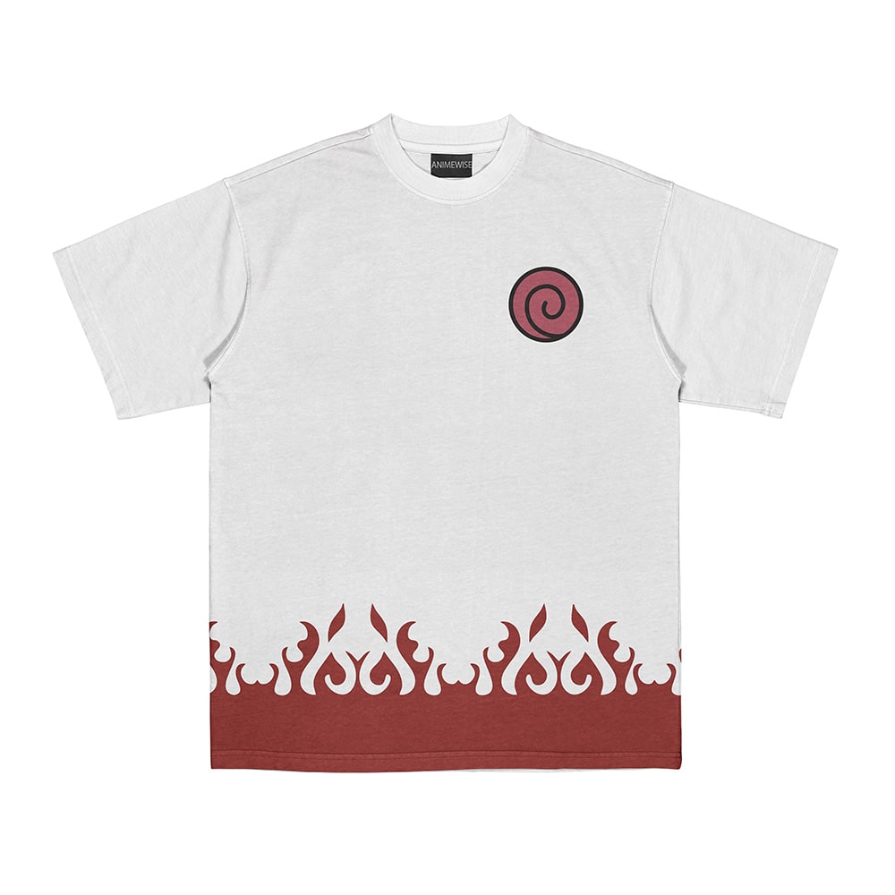 Naruto 4th Hokage Pattern T-Shirt