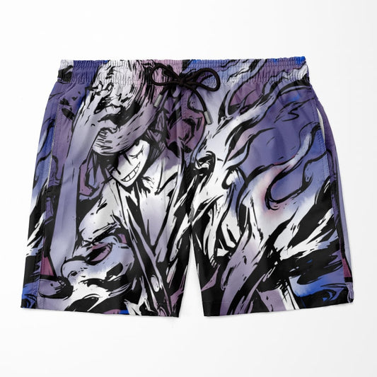 Monkey D. Luffy Color Brushed One Piece Shorts