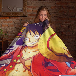 Monkey D.Luffy Soft and Comfortable One Piece Blanket