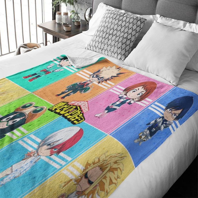 My Hero Academia Minion Dream Space Blend Heroes Blanket-My Hero Academia-Blanket,My Hero Academia,My Hero Academia Blanket