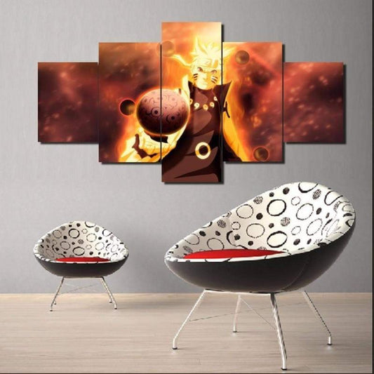 Naruto Hokage Naruto Canvas-Naruto-Canvas,Hokage,MultiColor,Naruto