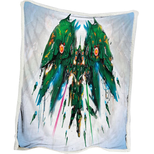 NZ-666 Kshatriya Mobile Suit Gundam Wing Blanket