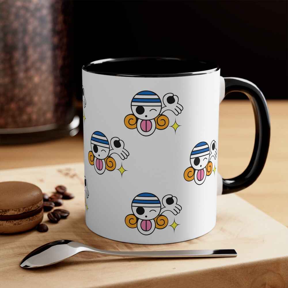 Nami Kawaii Emblem Brushed One Piece Accent Coffee Mug