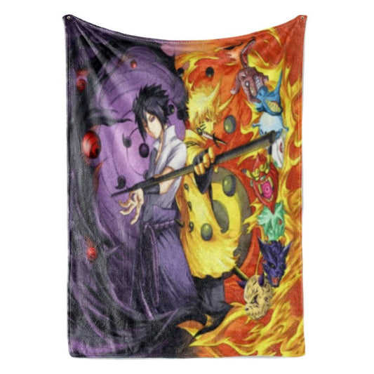 Naruto Sasuke Sage Of Six Path Fusion Blanket
