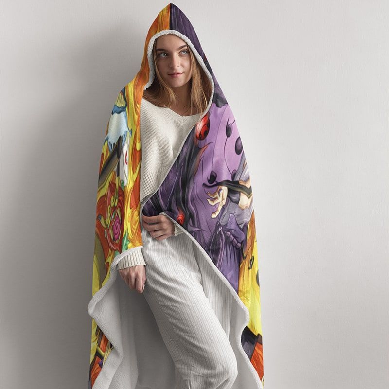 Naruto Sasuke Sage Of Six Path Fusion Blanket-Blanket-Blanket,Naruto,Naruto Blanket,Naruto Shippuden,Sasuke Uchiha,Sharpa Fleece,Throw Blanket